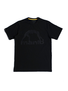 MANTO t-shirt VIBE BLACKOUT czarny
