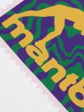MANTO t-shirt STAMP 25 biały