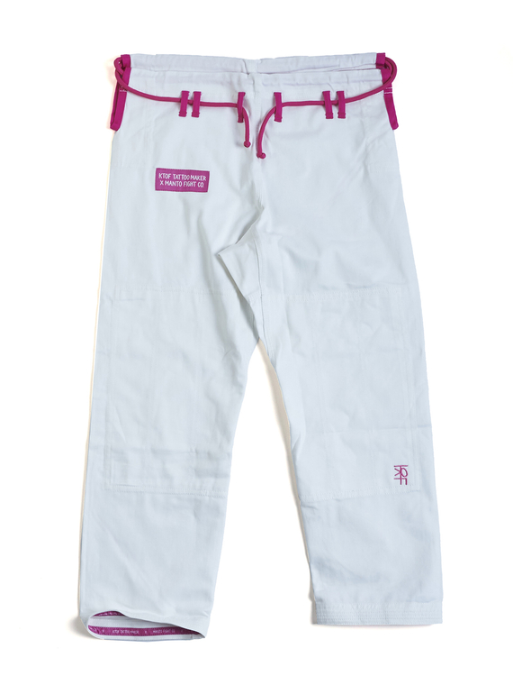 MANTO x KTOF "BALACLAVA" BJJ Gi białe