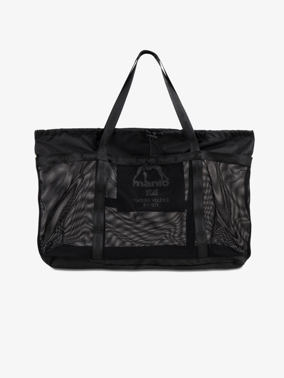 MANTO torba mesh SOCIETY czarna
