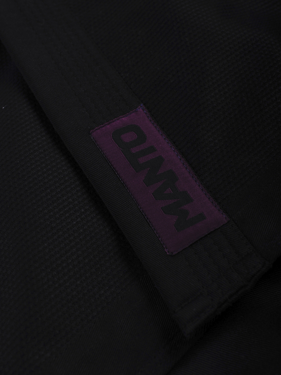 MANTO "X5" BJJ Gi czarno - purpurowe