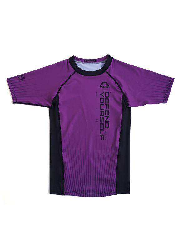 MANTO rashguard RANKED purpurowy