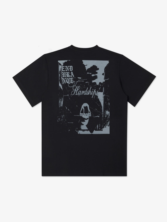 MANTO t-shirt RESOLVE czarny