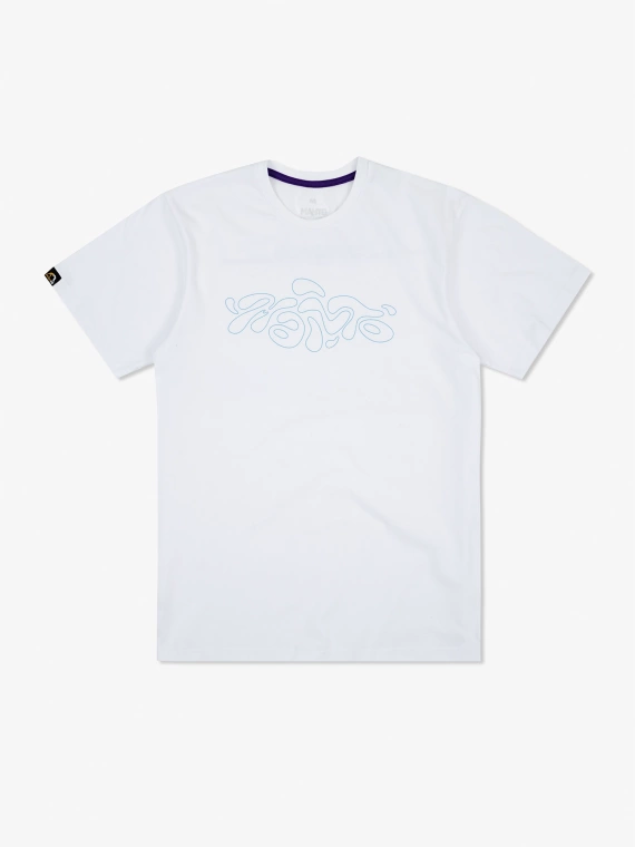 MANTO t-shirt LAVA  biały