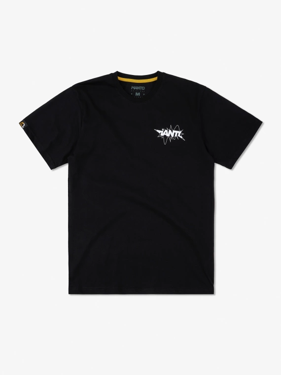 MANTO t-shirt BOOM  czarny