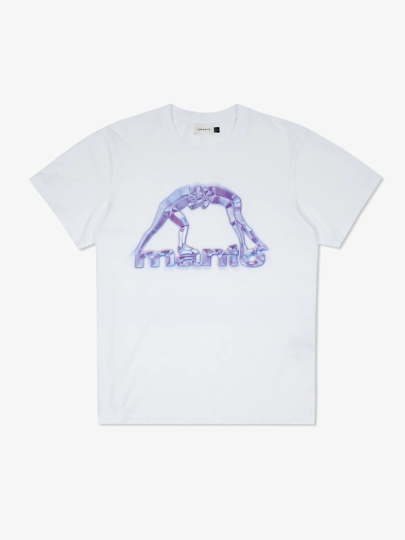 MANTO t-shirt MIRAGE biały