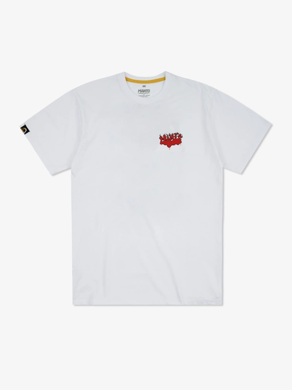 MANTO t-shirt BLAZE biały