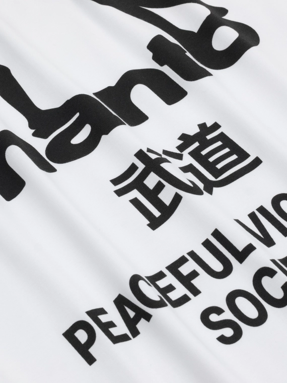 MANTO t-shirt SOCIETY biały