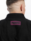 MANTO "X5" BJJ Gi czarno - purpurowe