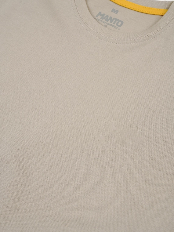 MANTO t-shirt SUPPLY beżowy