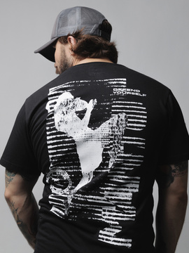 MANTO t-shirt XERO czarny