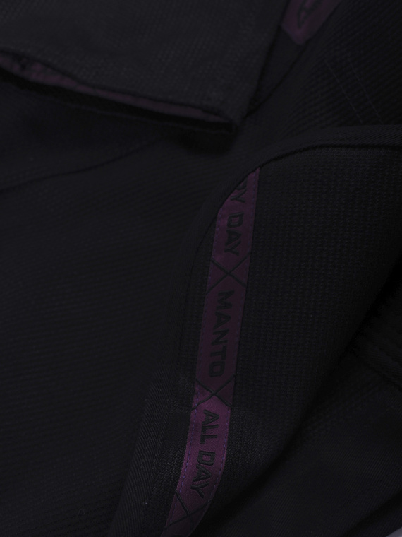 MANTO "X5" BJJ Gi czarno - purpurowe