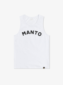MANTO tank top ENDURANCE biały