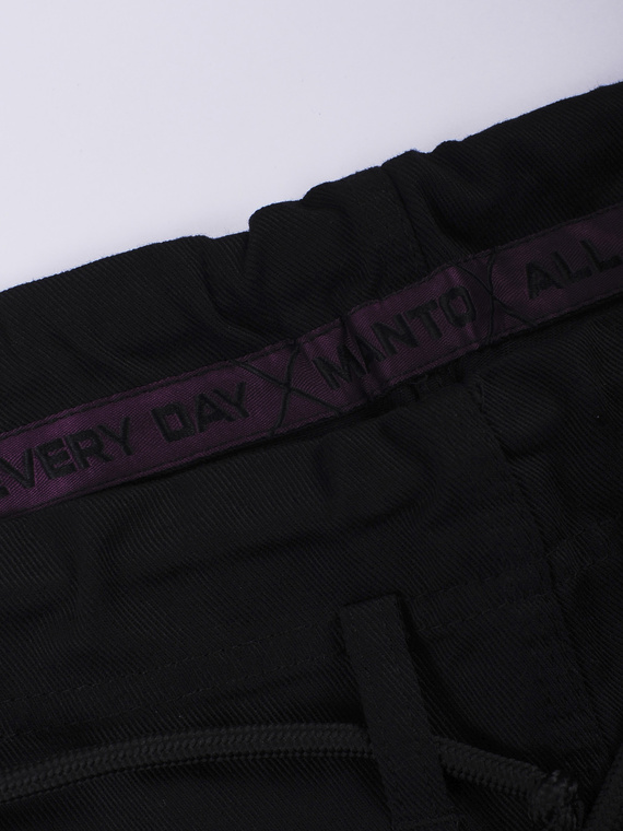 MANTO "X5" BJJ Gi czarno - purpurowe