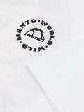 MANTO t-shirt WORLDWILD biały