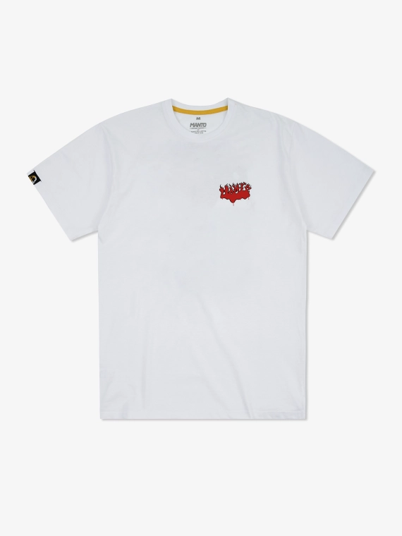 MANTO t-shirt BLAZE biały