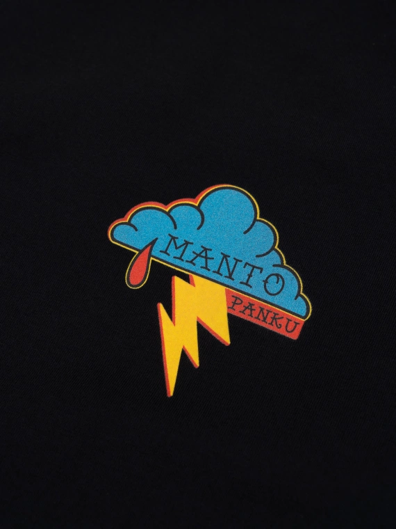 MANTO x Panku t-shirt EAGLE czarny