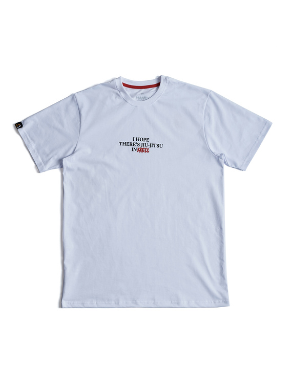 MANTO t-shirt HELL biały