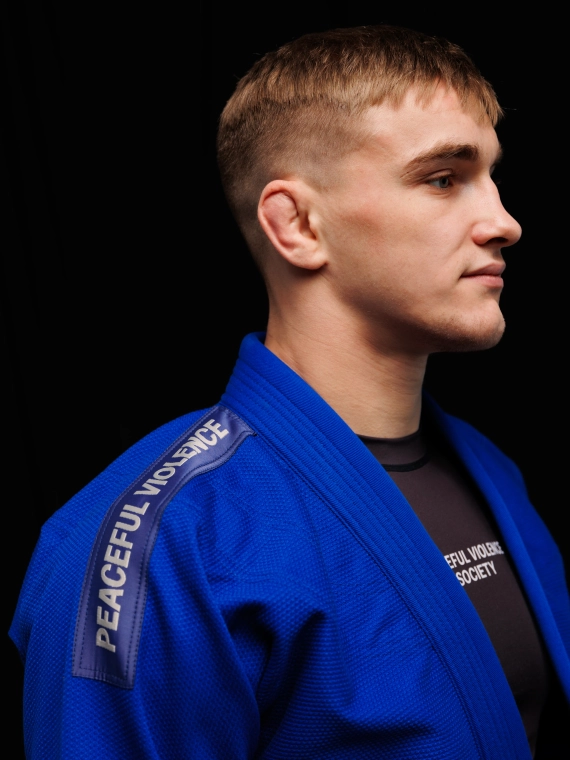 MANTO "SOCIETY" BJJ Gi niebieskie