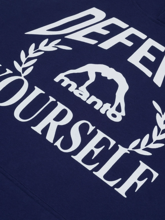 MANTO bluza z kapturem DEFEND granatowa