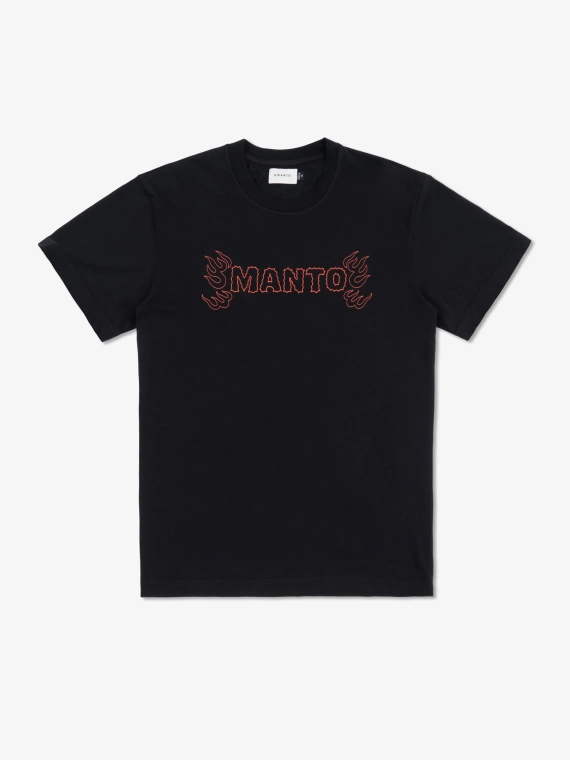 MANTO  t-shirt COBRA czarny