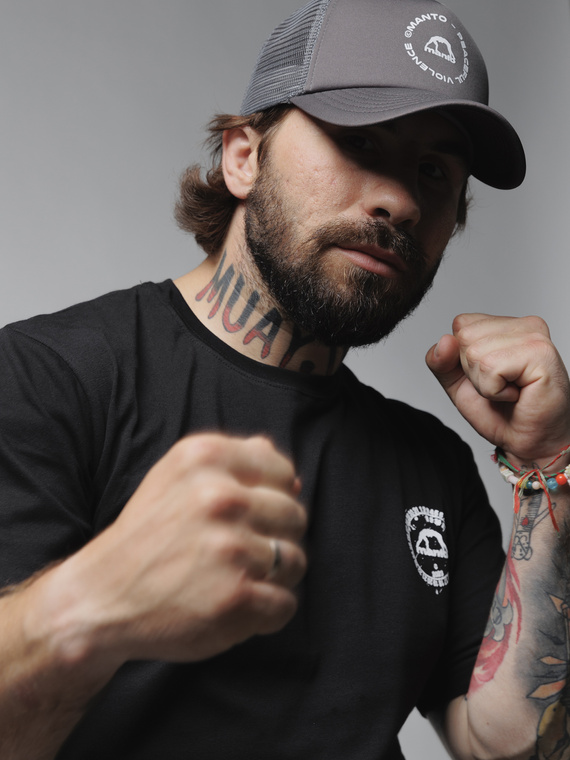 MANTO t-shirt XERO czarny