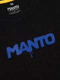 MANTO t-shirt DRIP czarny