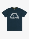 MANTO t-shirt VIBE 25 granatowo-szary