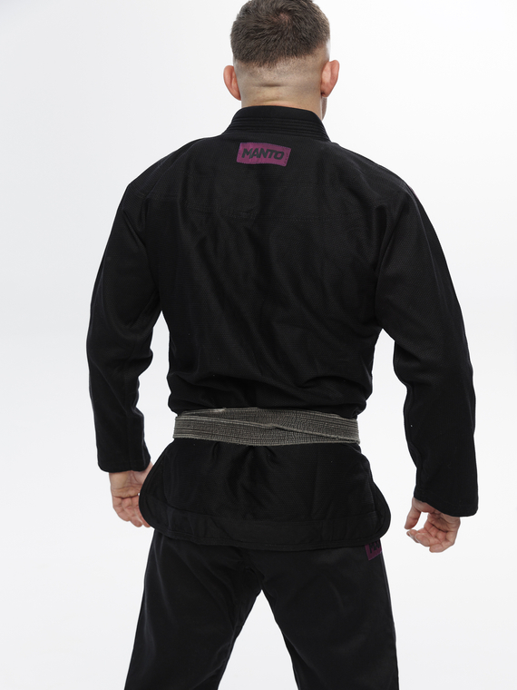 MANTO "X5" BJJ Gi czarno - purpurowe