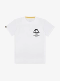 MANTO t-shirt SOCIETY biały