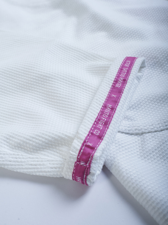 MANTO x KTOF "BALACLAVA" BJJ Gi białe