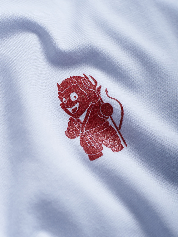 MANTO t-shirt HELL biały