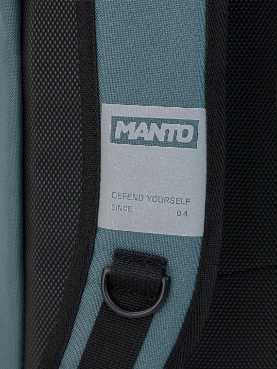 MANTO torba sportowa LOGOTYPE szara