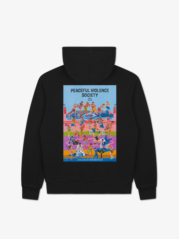 MANTO bluza z kapturem GYM 3.0 czarna