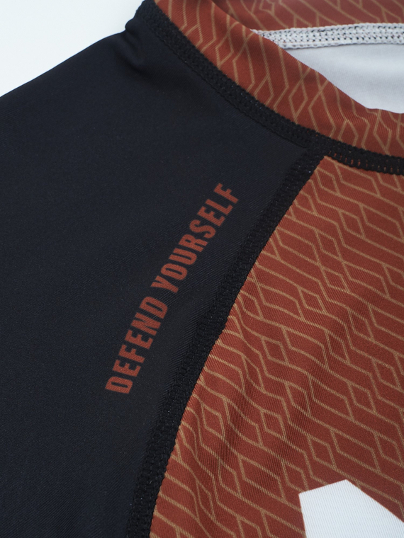 MANTO rashguard RANK brązowy
