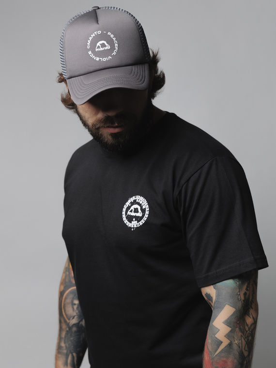 MANTO t-shirt XERO czarny