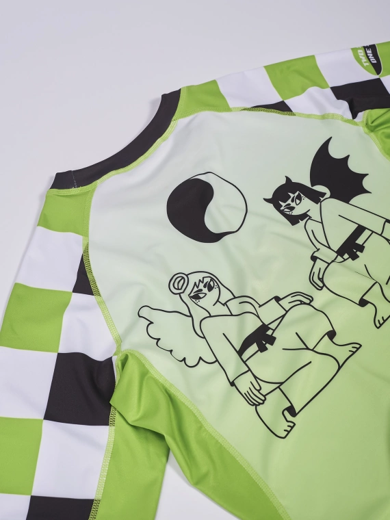 MANTO rashguard TWO SIDES zielony