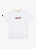 MANTO t-shirt TRACE biały