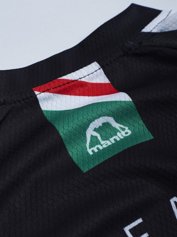 MANTO  t-shirt treningowy TEAM WRZOSEK czarny