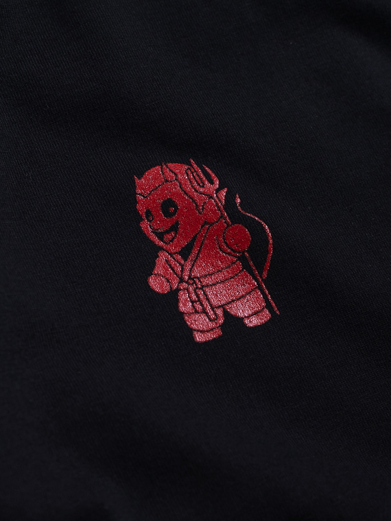 MANTO t-shirt HELL czarny