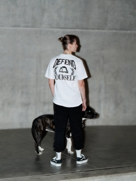 MANTO t-shirt DEFEND 25 biały