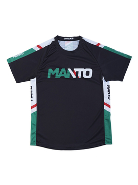 MANTO  t-shirt treningowy TEAM WRZOSEK czarny