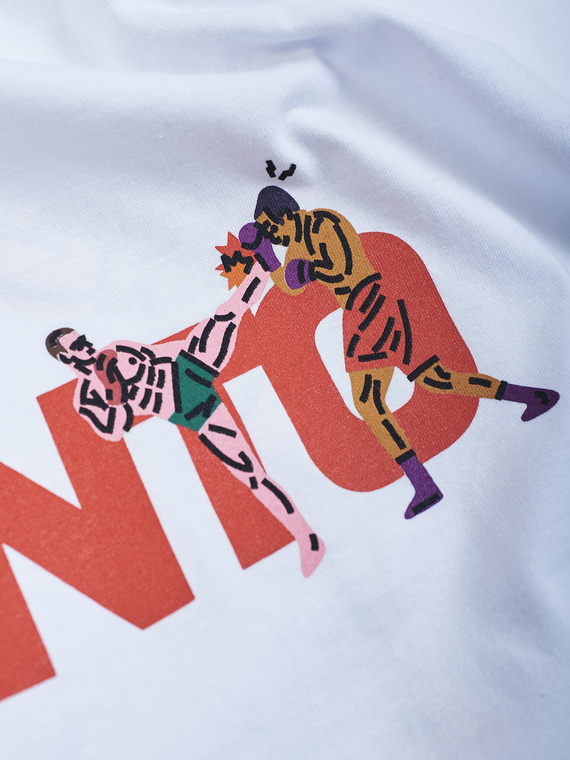 MANTO t-shirt STRIKE GYM 2.0 biały