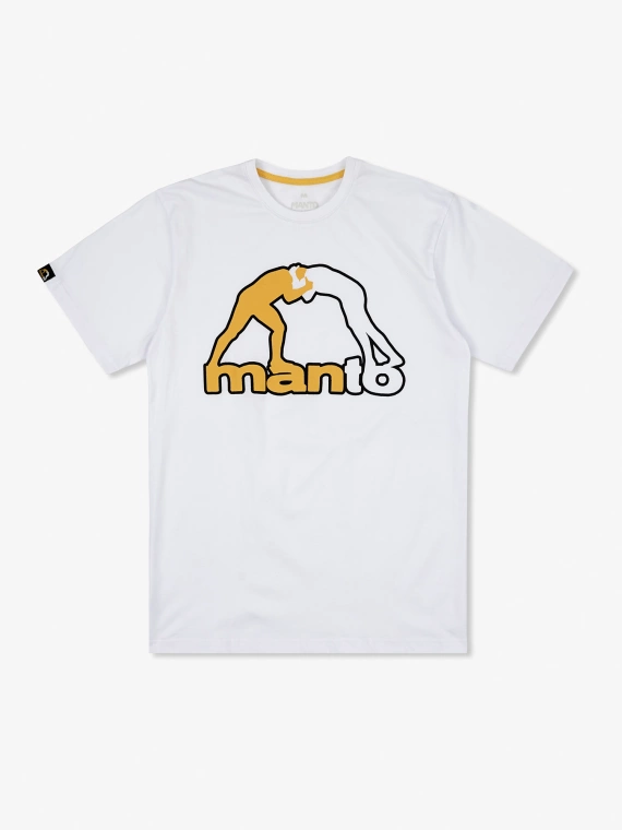 MANTO t-shirt LOGO biały