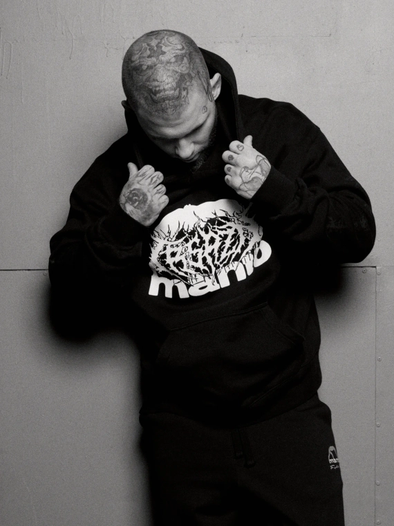 MANTO bluza z kapturem TREASURE ZONE OVERSIZE