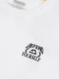 MANTO t-shirt DEFEND 25 biały