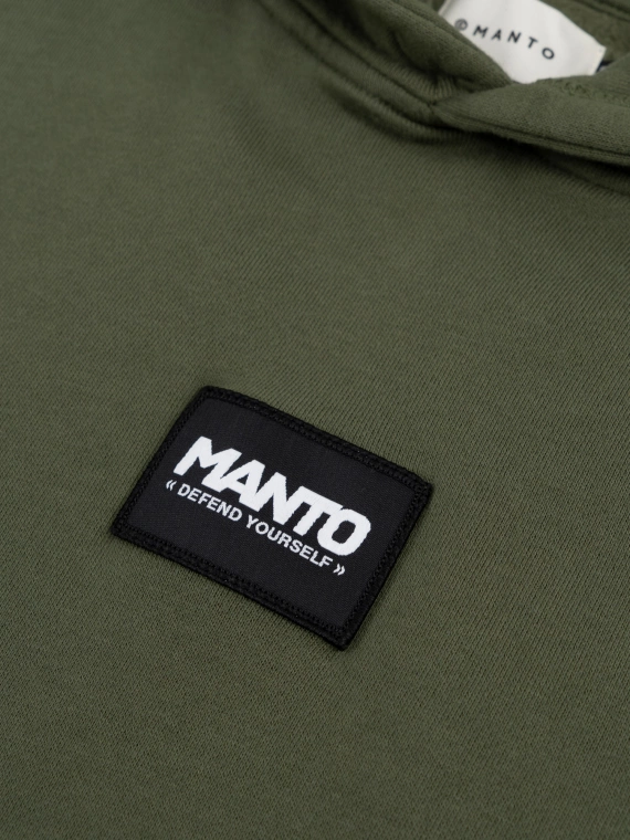 MANTO bluza z kapturem LABEL 25 OVERSIZE khaki