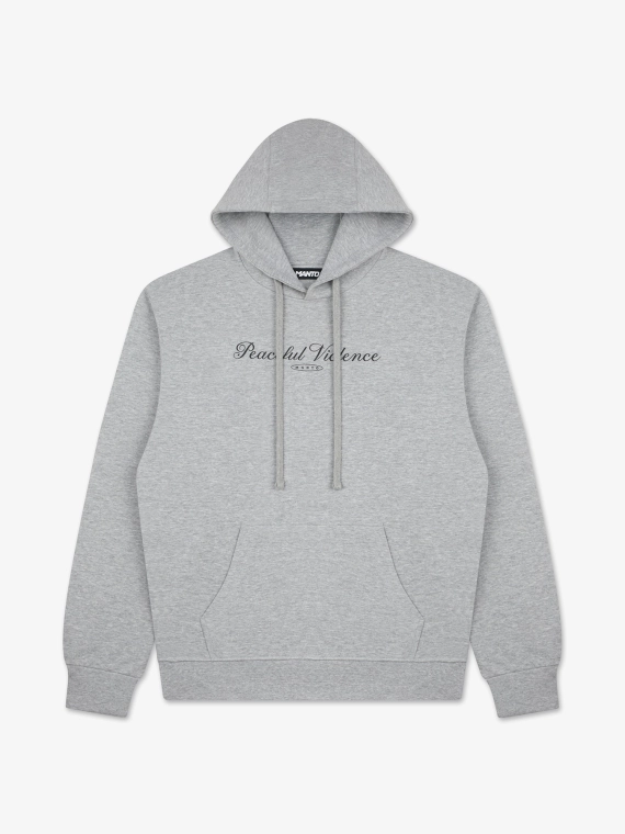MANTO bluza z kapturem PEACEFUL VIOLENCE melanż