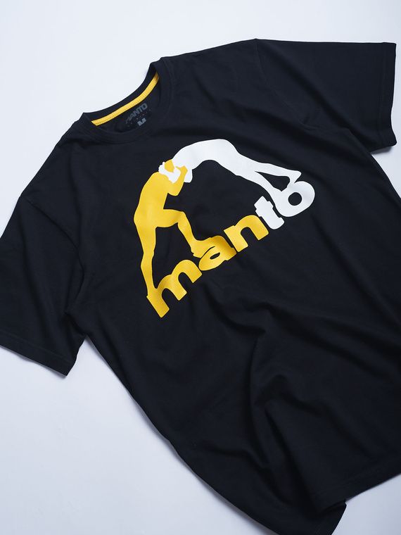MANTO t-shirt LOGO czarny