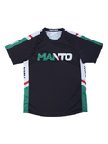 MANTO  t-shirt treningowy TEAM WRZOSEK czarny